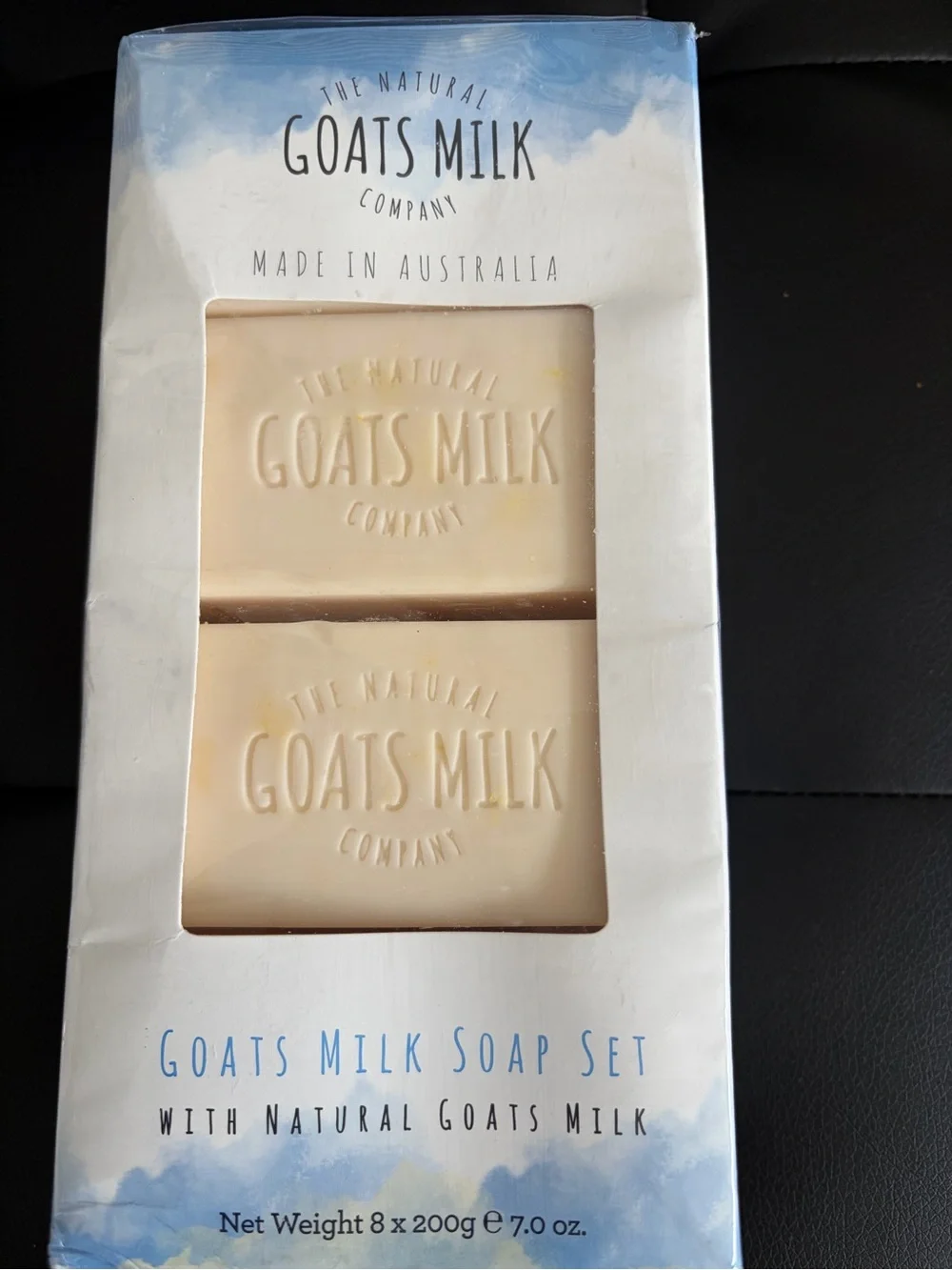 The Natural Goats Milk Company Soap Set - Cream